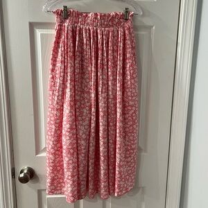 Floral Pink Women's Skirt